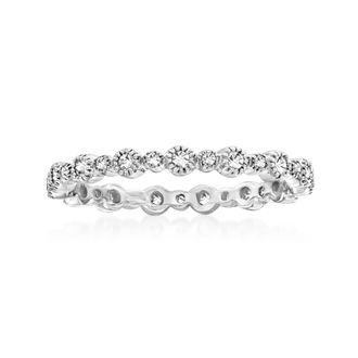 Ross-Simons Diamond Eternity Band in 14kt White Gold