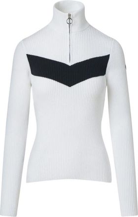 Fusalp Andromede Sweater - Dames - Sportshirts - Wit - XS - Wol - Fitness