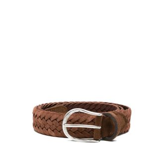 Eraldo Braided Suede Belt