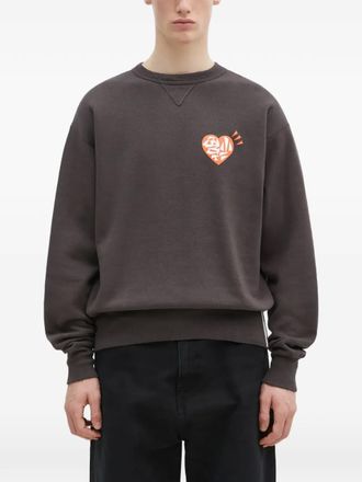 Human Made snake-graphic sweatshirt - Brown