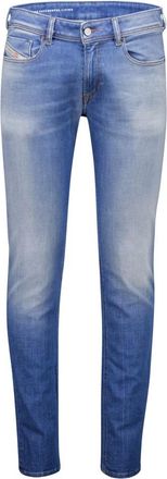 Diesel Jeans, Heren, Blauw, W36 L32, Denim, Blauwe Denim Jeans