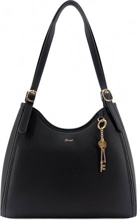 Like Dreams Womens Amrose Vegan Leather Tote Bag In Black