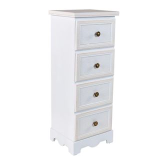 Wanderlust Deco Cajonera blanca 31x26x80h cm