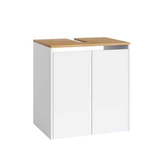 Vicco Mueble Bajo Lavabo Viktor, Blanco/artesano, 60.2 X 65 Cm, Vicco
