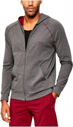 HUGO BOSS Hombre, Sudaderas, Gris, Talla: XL