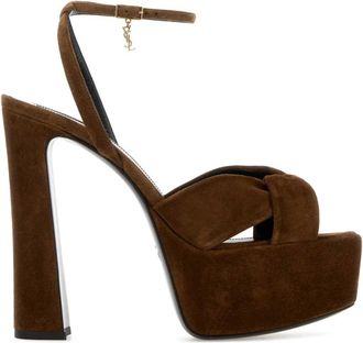Saint Laurent Mujer, Zapatos, Marr&oacute;n, Talla: 39 EU