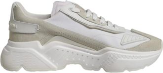 Dolce & Gabbana Heren, Schoenen, Wit, Maat: 41 1/2 EU Leer