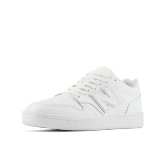 New Balance Sneaker NEW BALANCE 480, Herren, Gr. 38,5, weiss (wei&szlig;, wei&szlig;, wei&szlig;), Leder, Schuhe Sneaker