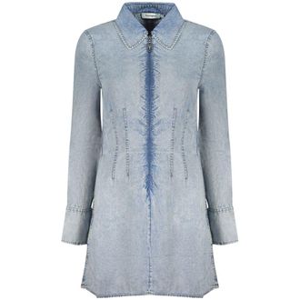 Desigual Azzurro Lyocell Damesjurk