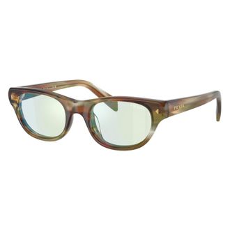 Prada PR C08S Cat Eye Sunglasses - unisex - Prada - Sunglasses - Brown - 50 MM - Accessories