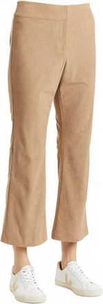 Drew Womens Riley Corduroy Ankle Pants In Camel