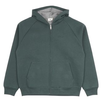 Autry Neoprene Zip Jacket - male - Autry - Zip-throughs - Green - L - Sweatshirts & Hoodies