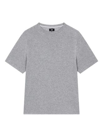 STUDIO TOMBOY short-sleeve crew-neck T-shirt - men - Rayon/Polyester/Fabric - M - Grey