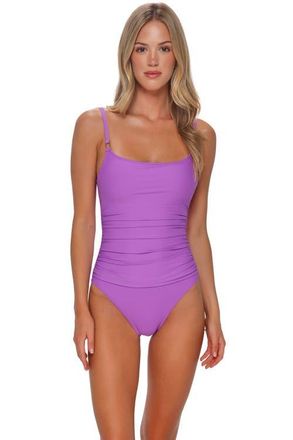 Sunsets Pamela One Piece Swimsuit in Berry Burst at Nordstrom, Size X-Small
