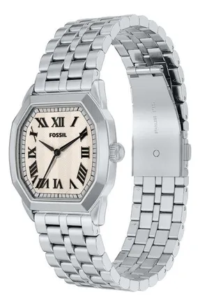 Fossil Harlow Watch, 33mm in Silver at Nordstrom