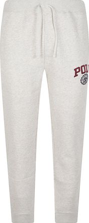 Polo Ralph Lauren Light Grey Jogger Tapered Cotton-Blend Sweatpants