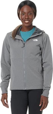 The North Face Shelbe Raschel Hoodie Womens Coat Smoked Pearl Heather : 2XL, Fleece/Polyester/Elastane