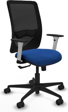 Piqueras y Crespo Sedia Da Ufficio Piqueras Y Crespo Zulema Nero Tessuto E Pelle Sintetica