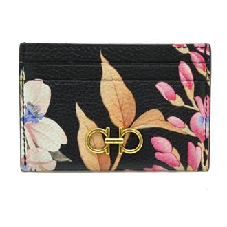 Ferragamo Leather Card Case (Pre-Owned)