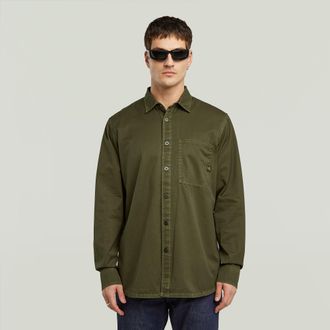 G-Star Regular One Pocket Overhemd - Bruin - Heren