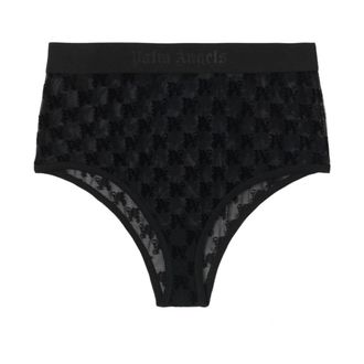 Palm Angels Monogram Lace Ondergoed - Dames - Onderbroek - Zwart - XS - Ondergoed