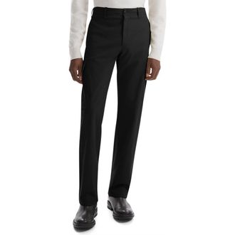 Theory Marvel Straight Leg Pants in Black at Nordstrom Rack, Size 36