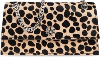 Tory Burch Schoudertas Paloma - Dames - Schoudertassen - Beige - ONE Size - Leer - Tassen
