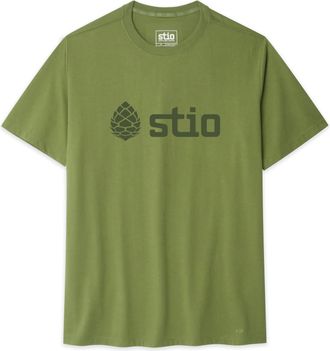 Stio | Unisex Logo Tee Shirt, Size Extra Small in Terrain