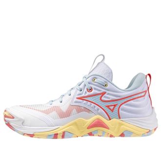 Mizuno (WMNS) Mizuno Wave Momentum Elite White Calypso Coral V1GC251235