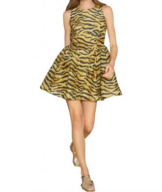 Hunter Bell Layne Mini Dress In Brown