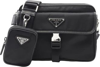 Prada Pre-owned Prada Tessuto Crossbody Bag Unisex LMOPJQ5F1SZAQ7MR