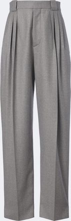 Bottega Veneta Pleated wool wide-leg pants