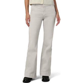 Joe's The Molly High Waist Flare Trouser Jeans in Stone at Nordstrom, Size 32