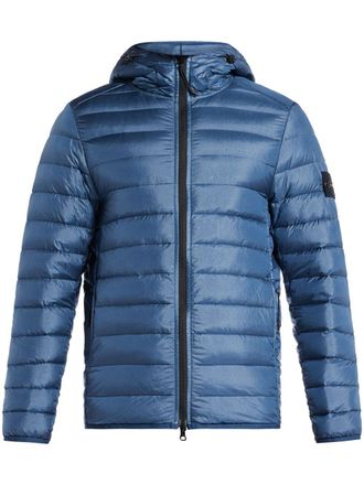 Stone Island Gewatteerd jack - Blauw