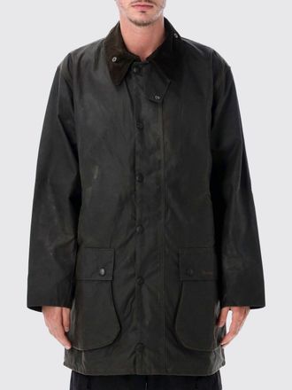 Barbour Giacca Northumbria in cotone cerato con colletto in velluto