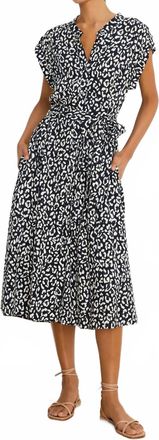 Nic+Zoe Sonni Shirt Dress In Multi Indigo