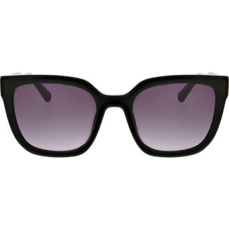 Oscar De La Renta Modern Square Sunglasses in Black at Nordstrom Rack