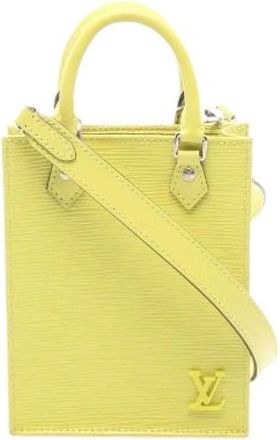 Louis Vuitton Pre-owned Petit Sac Plat Epi Handbag - - Pre-owned - Donna - Verde - ONE SIZE