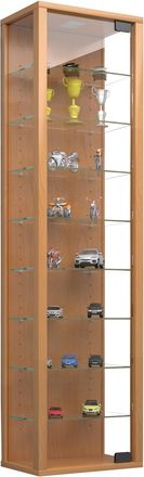 VCM Vetrina In Vetro Vcm Appesa Vetrina Vetrata Con Vetro Di Sicurezza Esg Dimensioni Ca. A. 115 X L. 33 X P. 18 Cm Vetri Pensili Moderno E Salvaspazio Ve