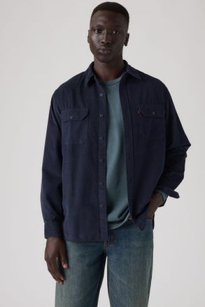 Levi's Jackson Corduroy Worker Overshirt - Hombre - 2XL - Azul / Nightfall Navy Corduroy