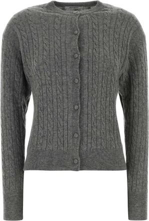 Gimaguas Rina Cardigan - Dames - Vesten - Grijs - M - Wol - Truien & Vesten