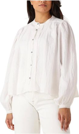 Ruby Tuesday Overhemden, Dames, Wit, XS, Elegante Witte Blouse Ilene