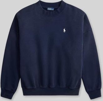 Polo Ralph Lauren Oversized Sweatshirt aus Baumwoll-Mix in Blau, Gr&ouml;&szlig;e XXL