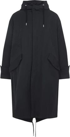 Ami Gewatteerde Parka Jas - Heren - Parka Jassen - Zwart - S - Jassen
