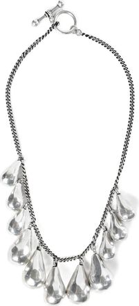 Ann Demeulemeester Collana Cita Drops - Argento