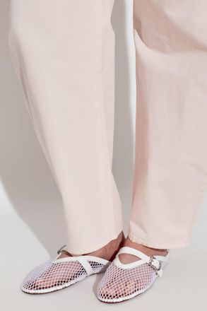 Alaia Slides With A Strap, Womens, White