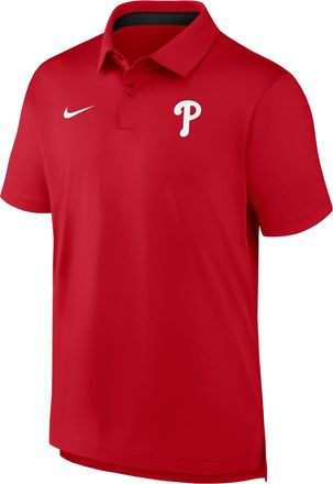 Nike Philadelphia Phillies Tour Nike Mens Dri-FIT MLB Polo in Red | 14PS62QPP-CJJ