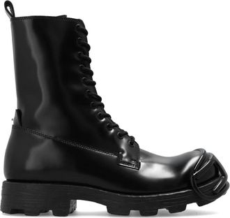 Diesel D-Hammer BT Laarzen - Heren - Veterlaarzen - Zwart - 40 EU - Leer - Schoenen