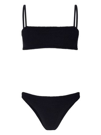 Hunza G Bikini a fascia - Nero