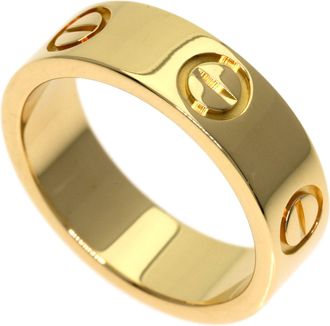 Cartier Yellow Gold (18K) Band Ring (Pre-Owned)